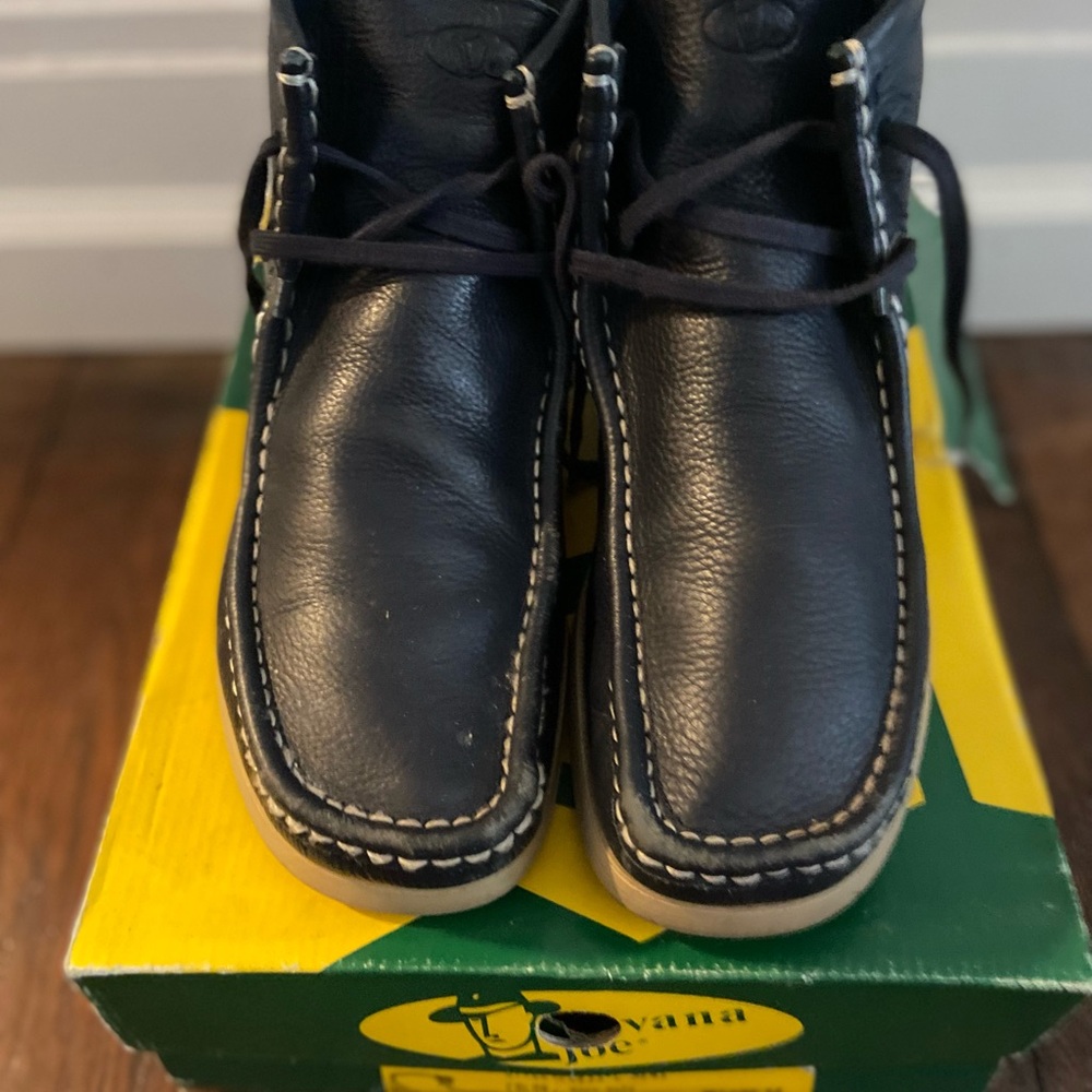 Black Leather Men's Shoes